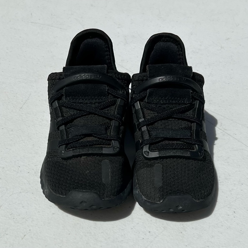 Adidas G28118, size 9 Toddler, black, used